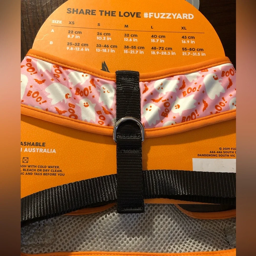 👻Halloween Dog Harness by Fuzz Yard